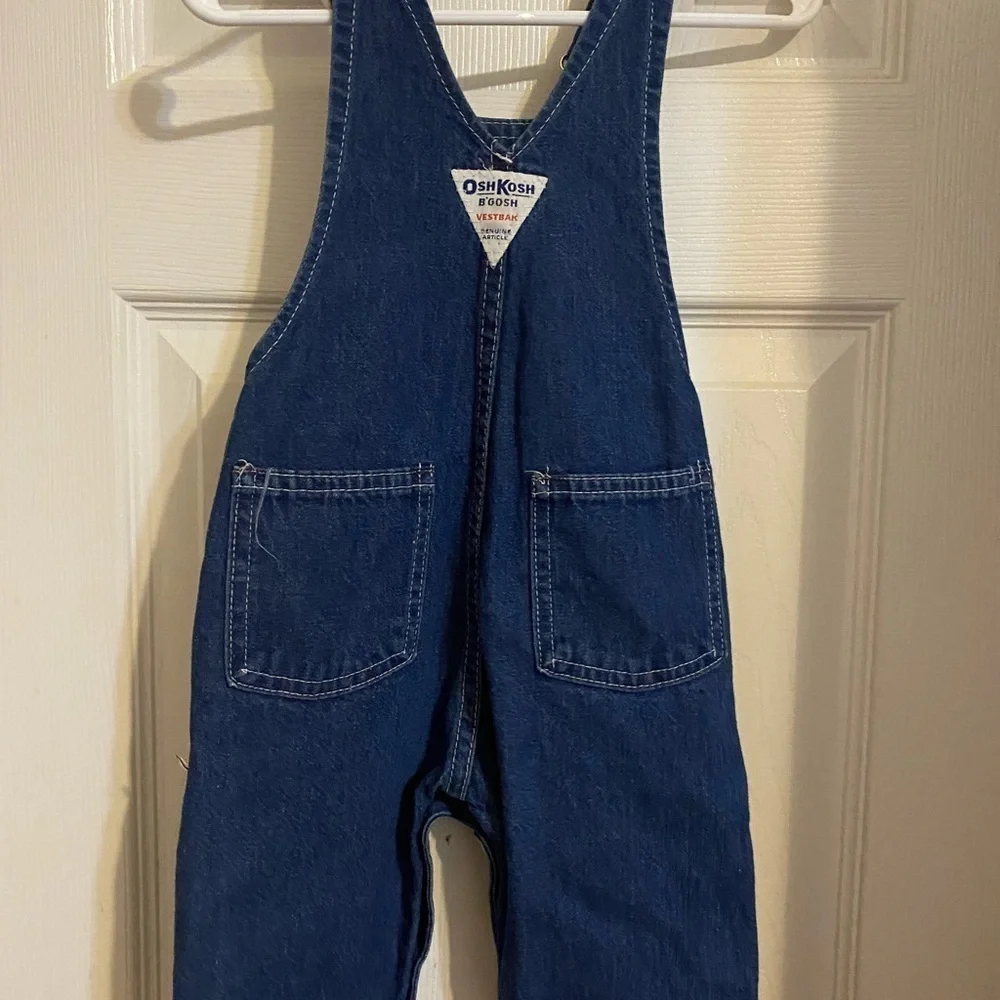 Vintage Oshkosh B’Gosh Denim Bib Overalls